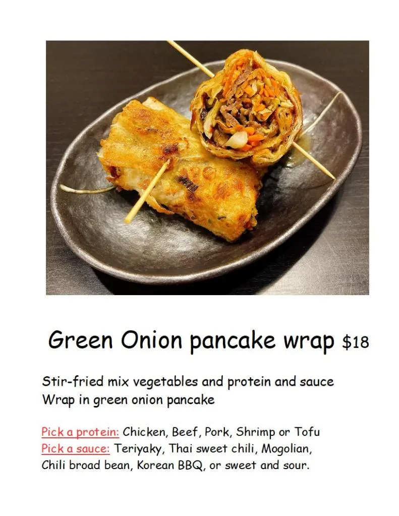 Dinner dish from I&J Fusion