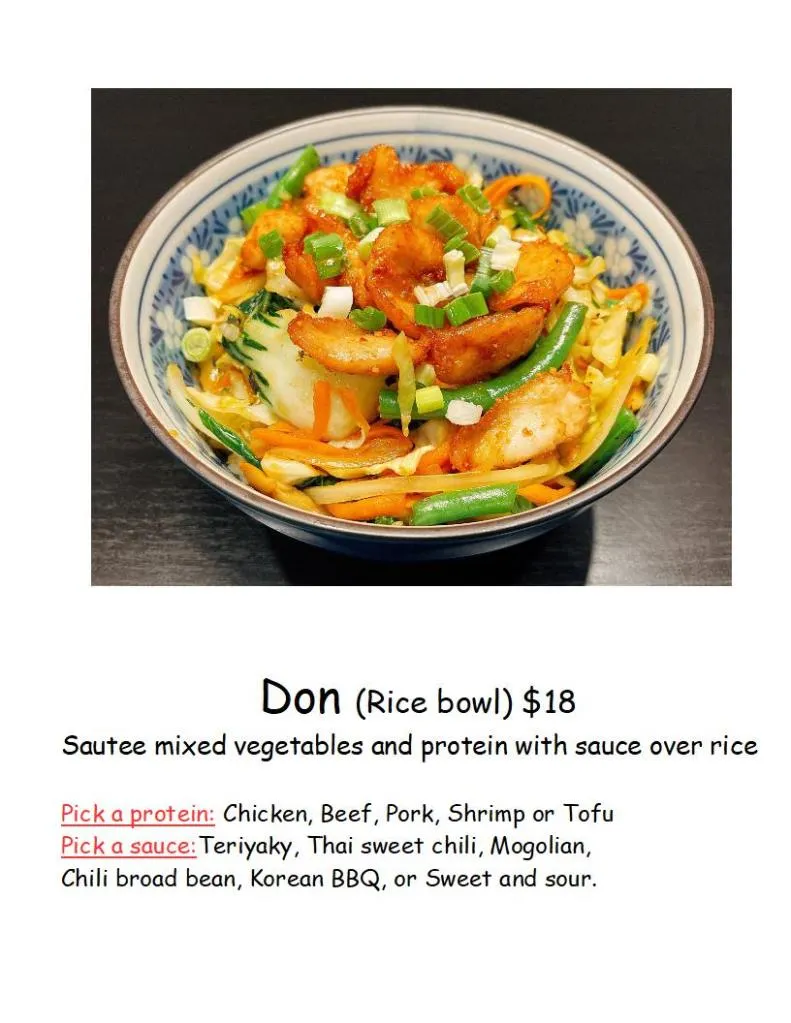 Pan-Asian dish at I&J Fusion